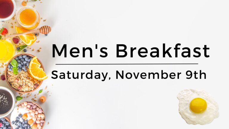 men's breakfast